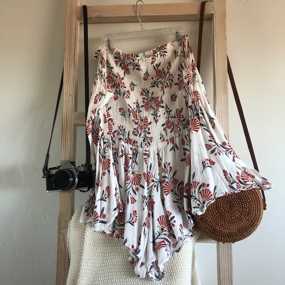 Free People Floral Romper - Picture 2 of 3